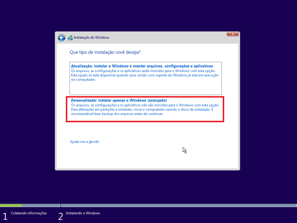 Windows 10 Pro - Instalação Windows 10 Pro - Instalação