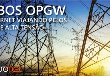 Transporte de dados pelas linhas de transmissão de energia elétrica de alta tensão