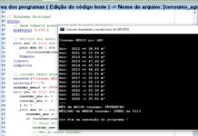 Algoritmo – Cálculo do consumo mensal de água